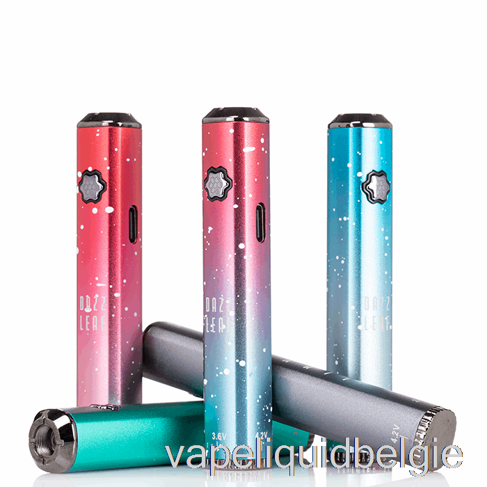 Vape Vloeistof Dazzleaf Squarii Bottom Twist 510 Batterij Zilver